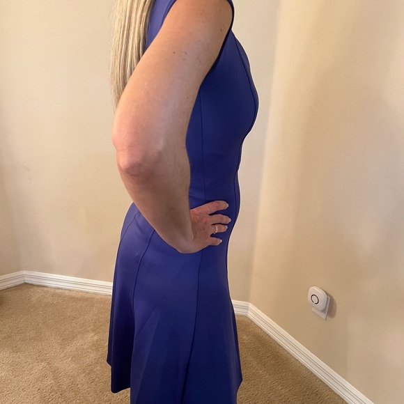 WHBM NWOT Blue Dress Size 2 - Picture 2 of 11